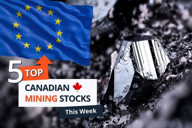Top 5 Canadian Mining Stocks This Week: Euro Manganese Gains 134 Percent